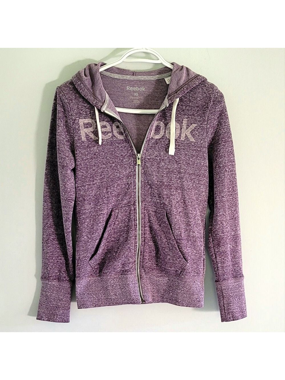 Reebok Women's Full Zip Hoodie Sweater Size XS